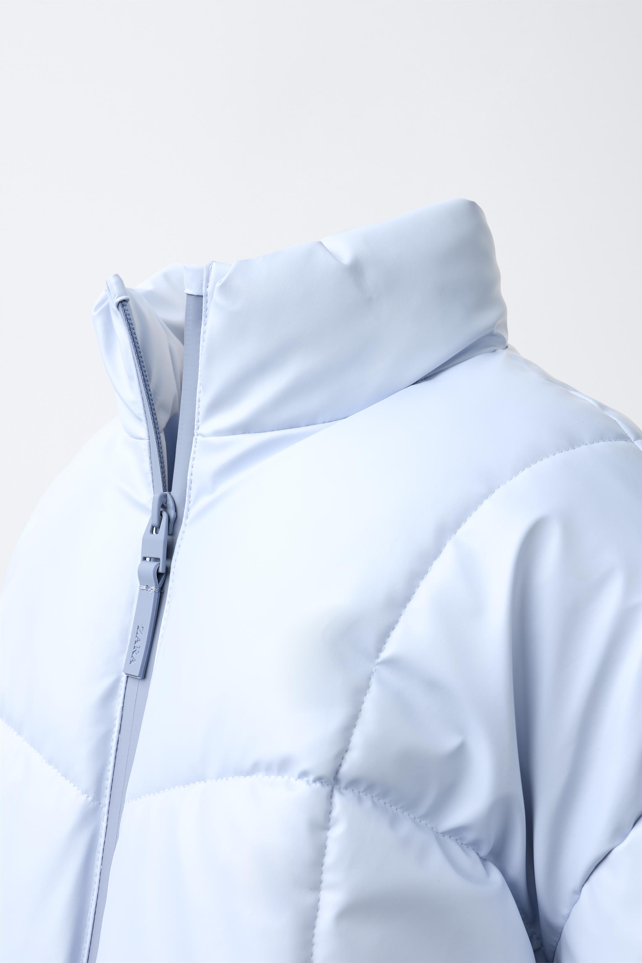 BLOUSON MATELASSÉ BRILLANT DÉPERLANT
